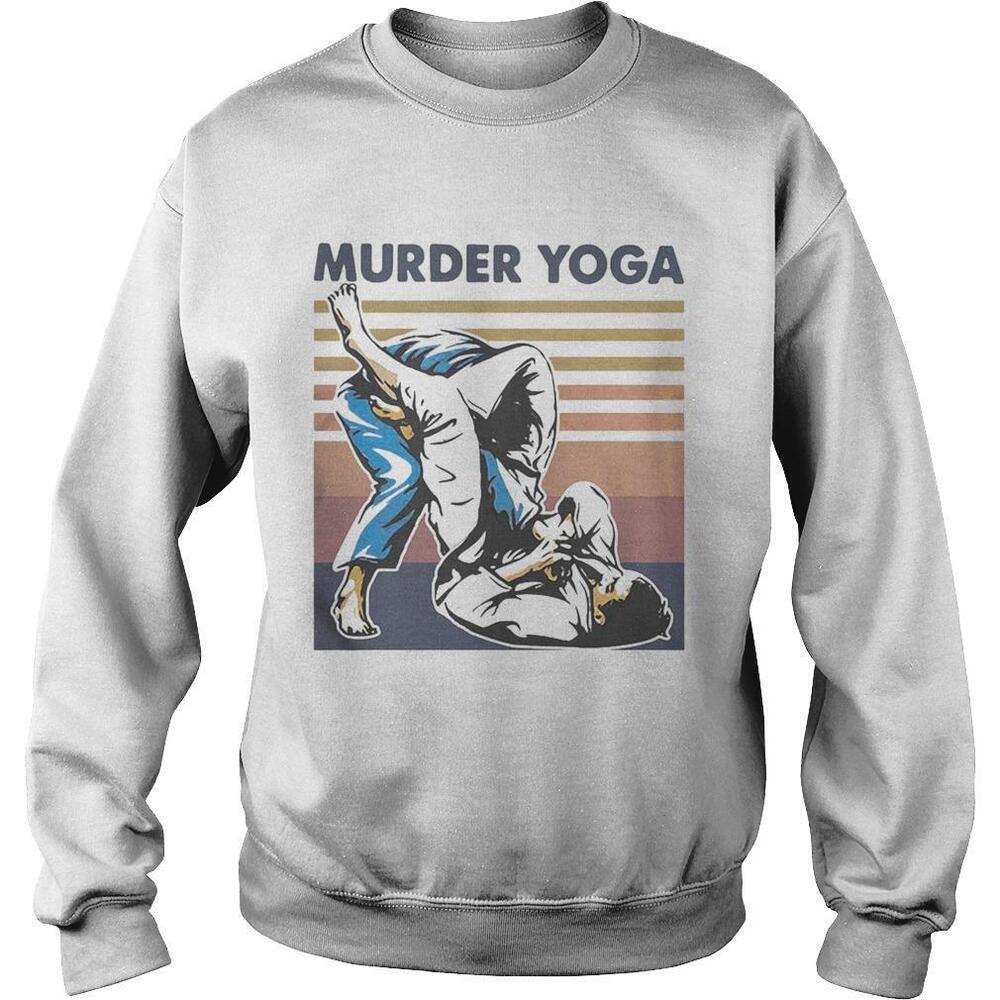 Murder YogaRetro Sweatshirt